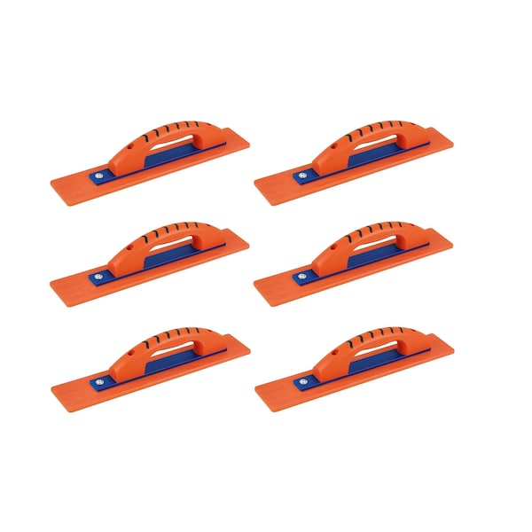 Co. CF2016PF 16 in. x 3 in. Orange Thunder with KO-20 Technology Hand Float with ProForm Handle, 6PK